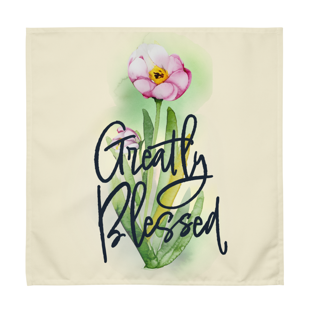 Greatly Blessed Cloth Napkins