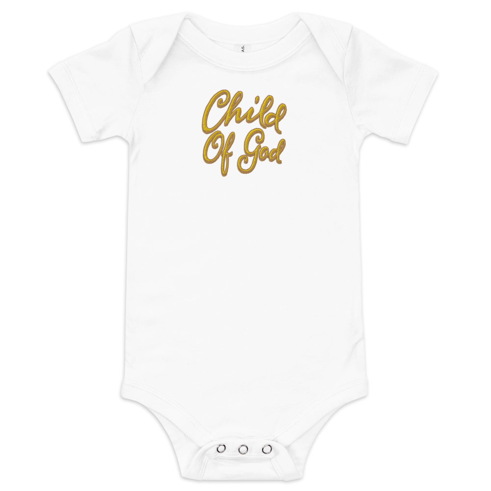 Child of God Baby Onesie (White)