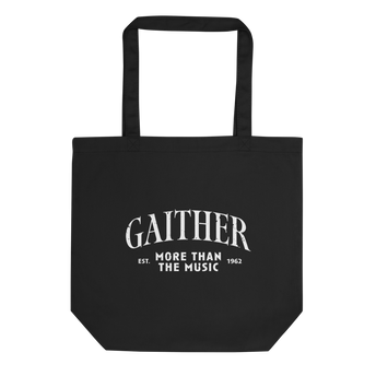 More Than The Music Tote Black