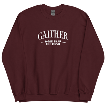 More Than The Music Crewneck Maroon
